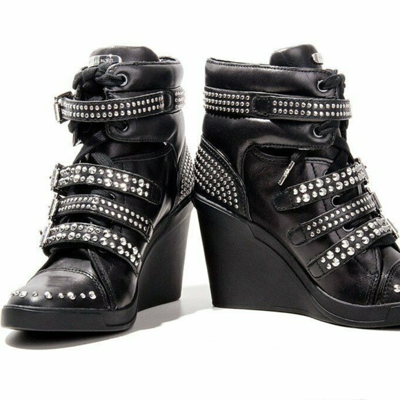 michael kors wedges sneakers